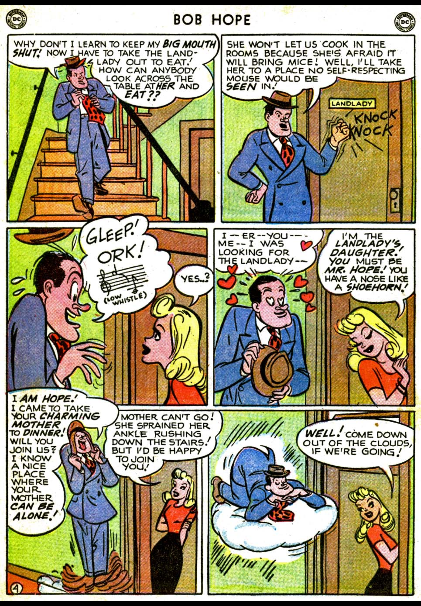 The Adventures of Bob Hope Comic Collection | Classic Golden & Silver Age Humor Comics | Digital Download