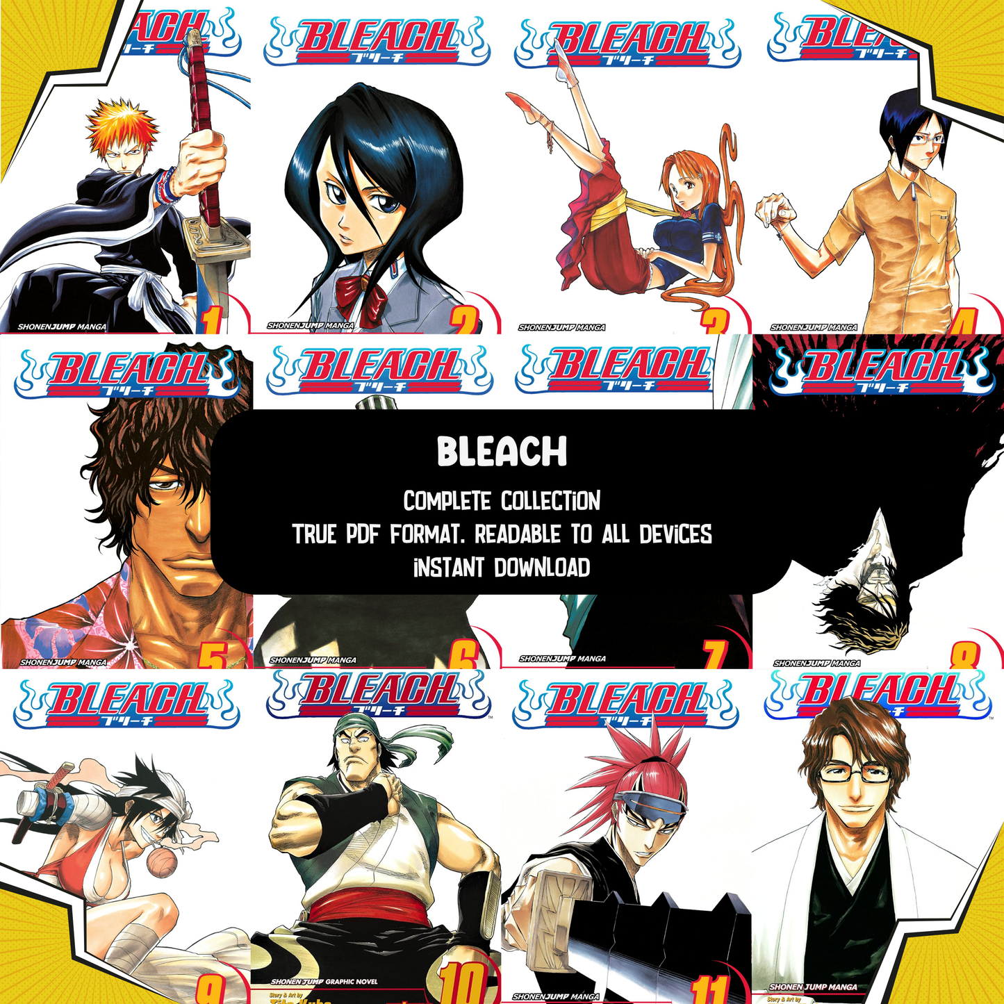 Bleach Manga Collection – Complete Digital Manga Library | The Epic Journey of Ichigo Kurosaki
