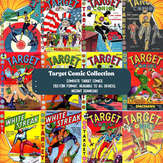 Target Comics Collection β Golden Age Action & Adventure β Vintage Digital Comics in CBZ/CBR Format