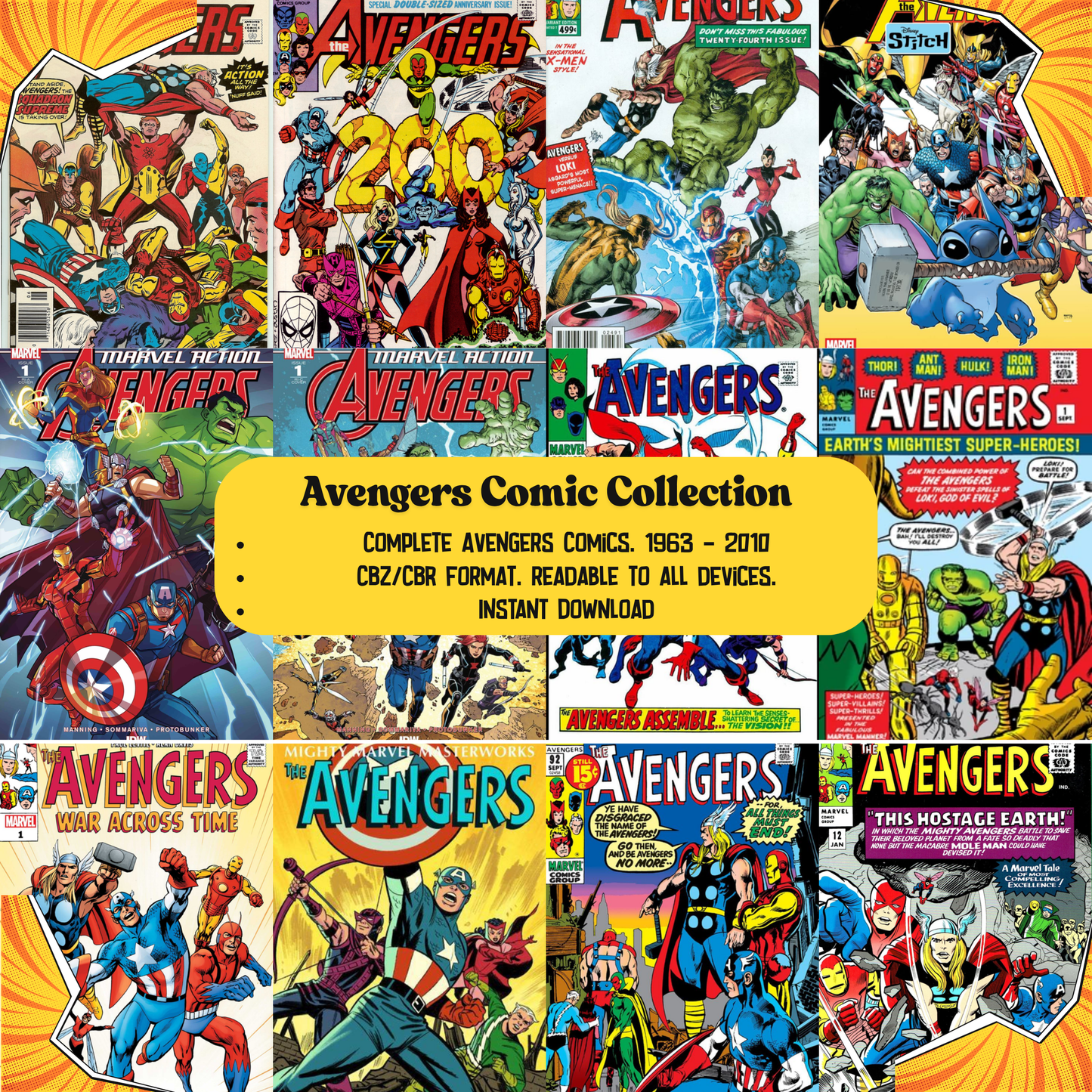 The Ultimate Avengers Comic Collection – Earth’s Mightiest Heroes Assemble (Digital CBZ/CBR)
