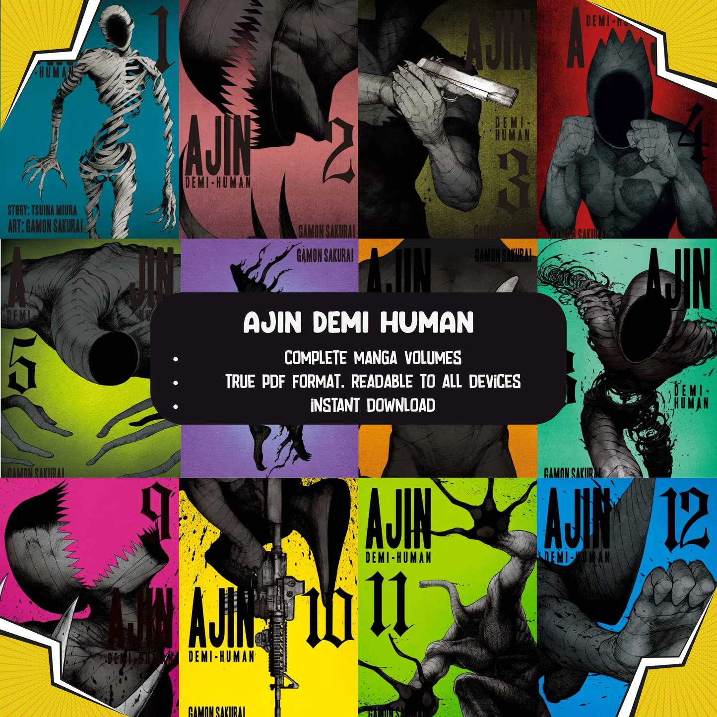 Ajin: Demi-Human Collector’s Guide & Series Overview | Manga & Anime Insights
