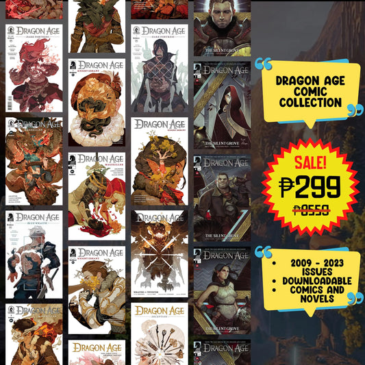 Dragon Age Comics Collection | 2009 - 2023 | Epic Fantasy Adventures in Thedas | Magic, Heroes & Darkspawn Battles | Instant Download