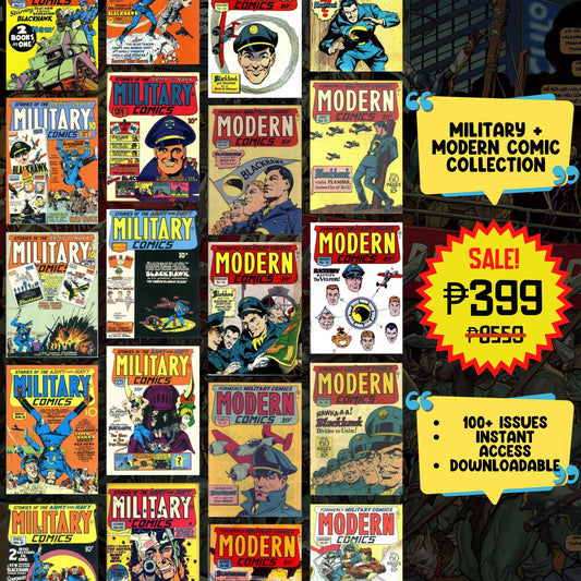 Military & Modern Warfare Comics Collection | Action-Packed Battles and Tactical Adventure | War Comics | Instant Download | Instant Access