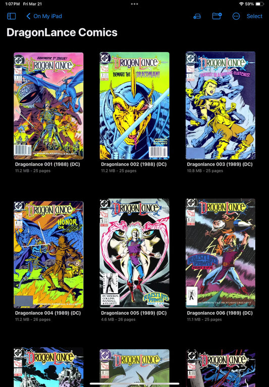Dragonlance Comics Collection | Epic Fantasy Adventures | Digital Comic Set | Instant Access | Downloadable