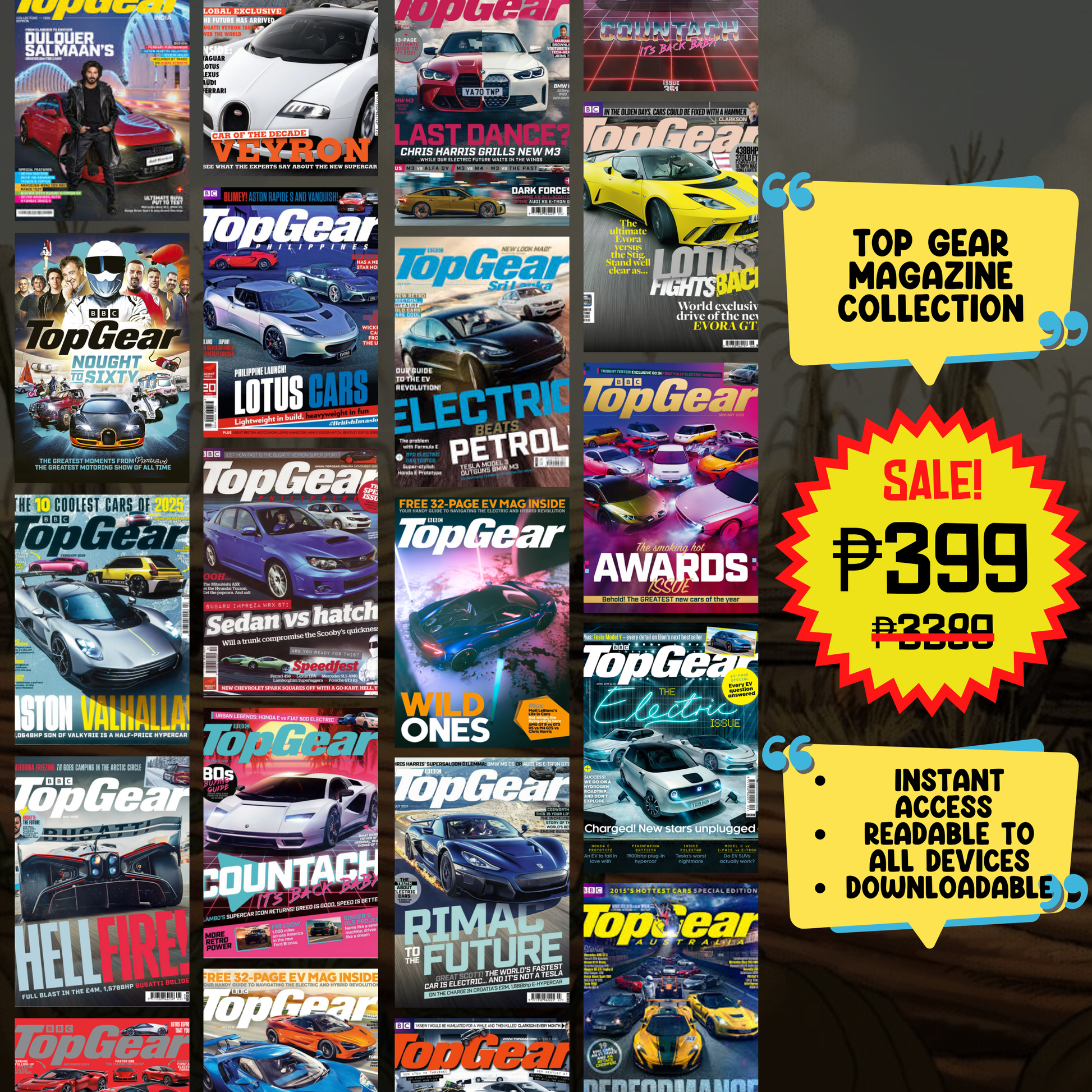 complete top gear collection Top Gear Magazine | Complete Digital Collection