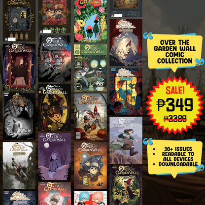 Over the Garden Wall Comics Collection | Complete Digital Set | Adventure | Fantasy | PDF Format | Instant Download | For All Devices