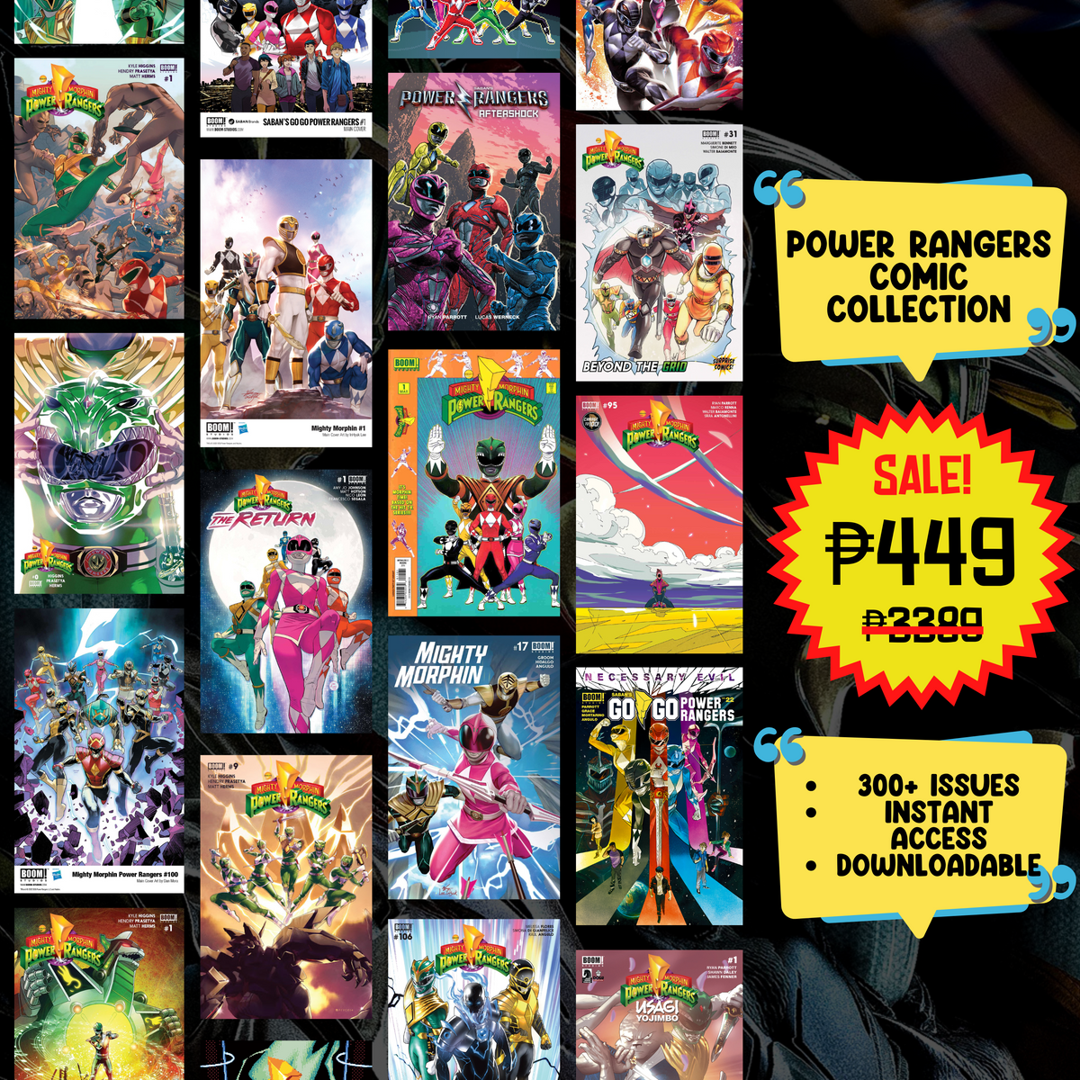 Power Rangers Comic Collection | Digital Download | Mighty Morphin Act ...