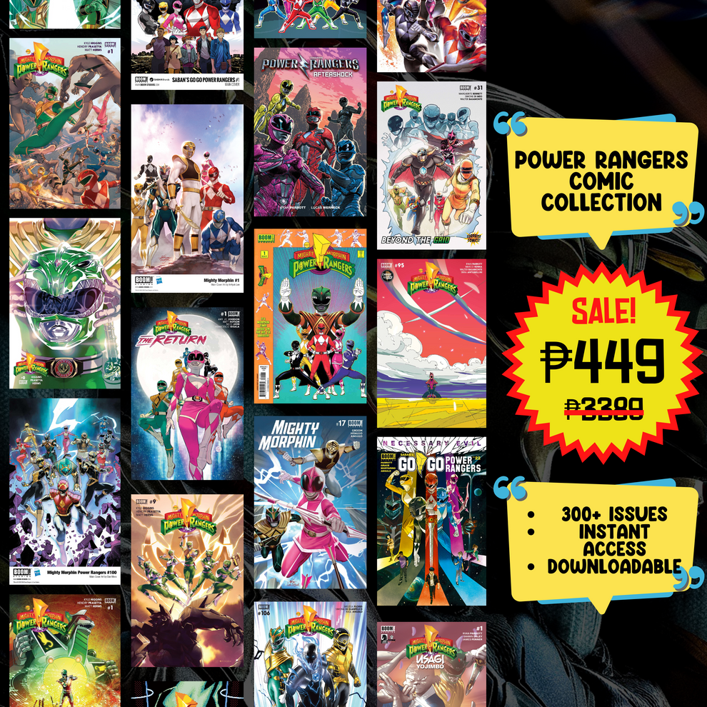 Power Rangers Comic Collection | Digital Download | Mighty Morphin Act ...