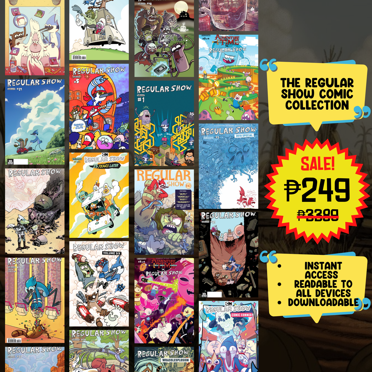 Regular Show Comics Collection | Complete Digital Bundle | High-Qualit ...