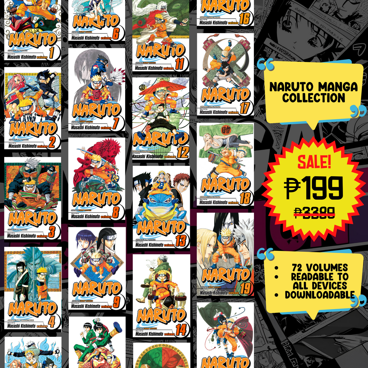 Naruto Manga | Complete Digital Collection | Full Series PDF Download ...
