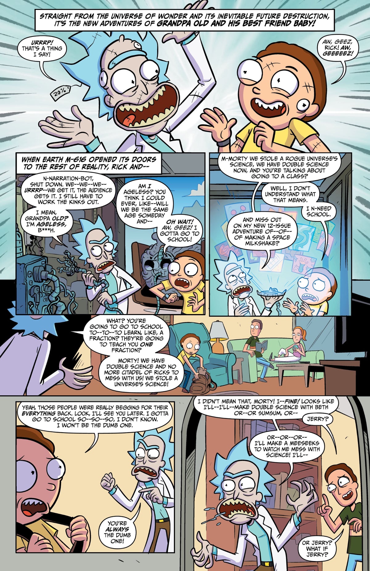 Rick and Morty Comics Digital Collection | Complete Series & Spin-Offs ...