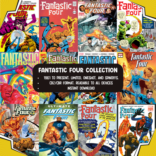 Fantastic Four Comics Collection (1961–Present) | Marvel’s First Family | Digital Comic Archive