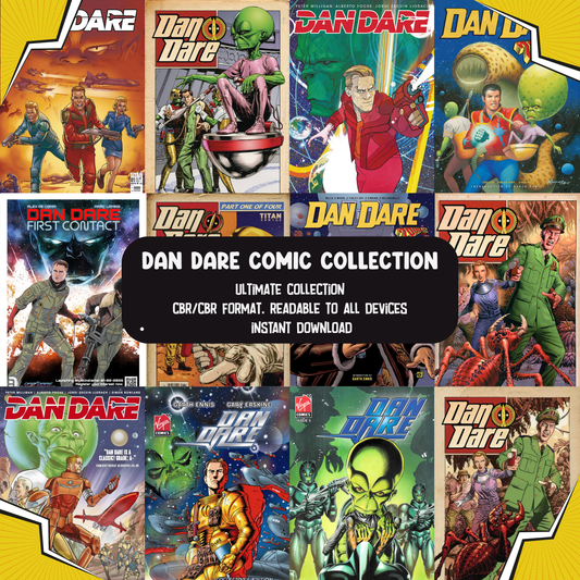 Dan Dare Comic Collection – The Complete Space Adventure Library | Classic British Sci-Fi ComicsDan Dare Comic Collection – The Complete Space Adventure Library | Classic British Sci-Fi Comics