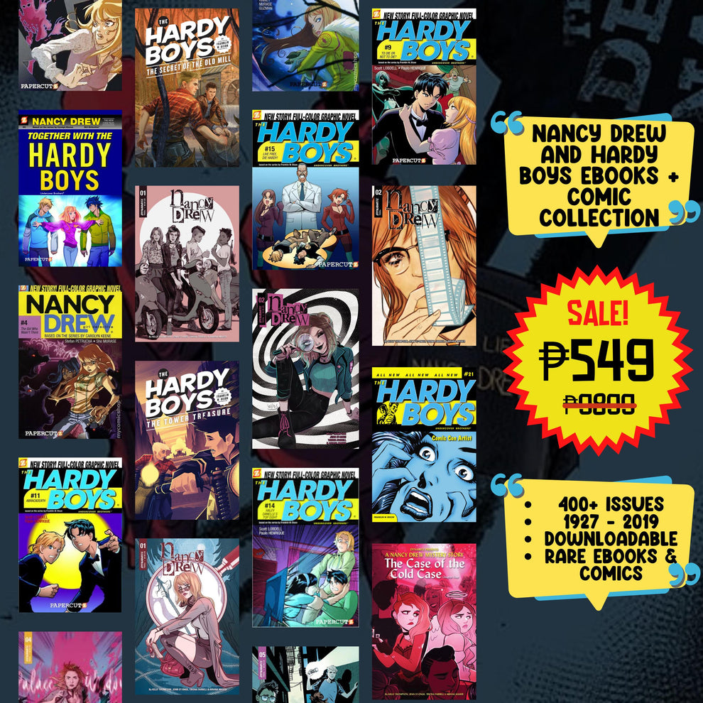 Nancy Drew & Hardy Boys E-BOOK and COMIC Collection | Complete Origina ...