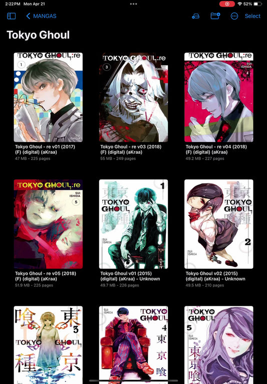 Tokyo Ghoul & Tokyo Ghoul:re Complete Digital Manga Collection – Dark Fantasy Horror Series | Instant Download