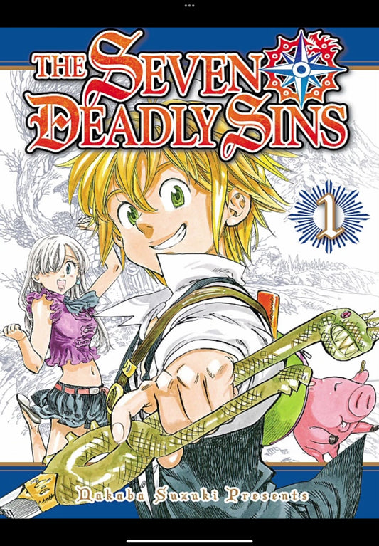 Seven Deadly Sins | Manga Collection | Complete Series | Epic Fantasy Adventure | Digital Download